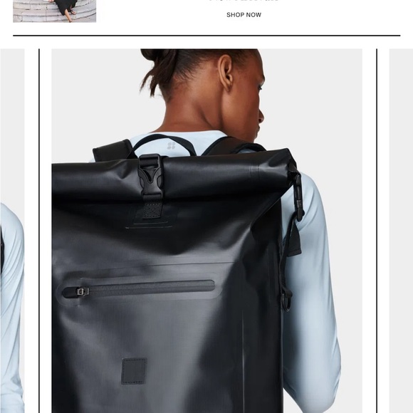 Sweaty Betty Black Cycling Backpack - Picture 6 of 12